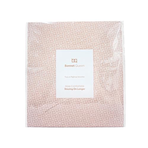 BONNET QUEEN Silk Bonnet for Sleeping Women Reversible Double Layer Satin Bonnet Hair Bonnet Night Sleep Cap for Curly Hair