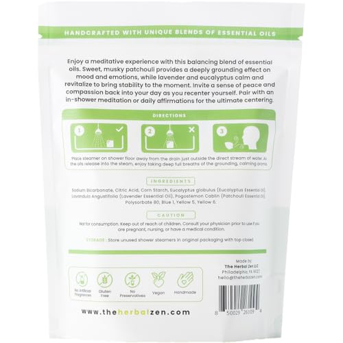 Recenter Shower Steamers Aromatherapy with Lavender and Eucalyptus Essential Oils, Aromatherapy Shower Bombs, Self Care Gift, Birthday Gift for Women, Bath Steamer for Women and Men