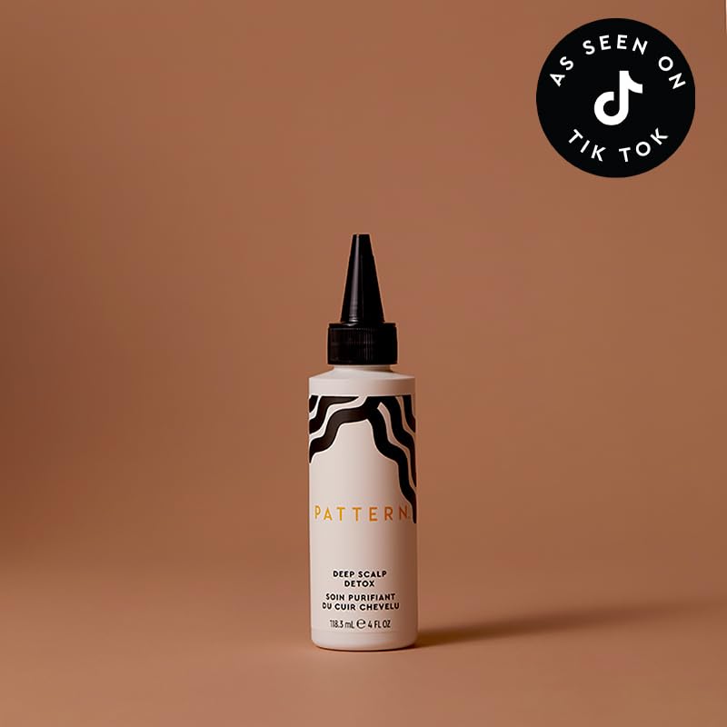 PATTERN Beauty by Tracee Ellis Ross Deep Scalp Detox 4 fl oz - 2 in 1 Cleansing Hair Serum To Remove Product Build Up And Refresh Between Wash Days