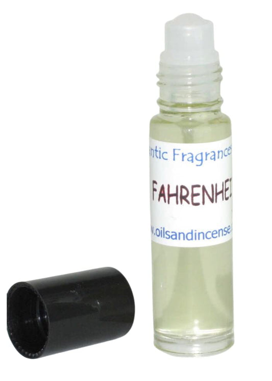 Atlantic Fragrances FAHRENHEIT (For Men) Premium Quality Cologne Oil IMPRESSION 10 ML Roll-on bottle
