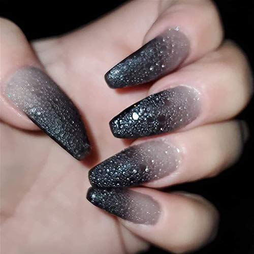 Gel Nail Polish Set -Color Changing Gel Nail Polish Set Purple Blue Pink Red Laverder Wind Red Black Color Changing Gel Polish Soak Off UV LED Thermal Temperature Art (8PC003)