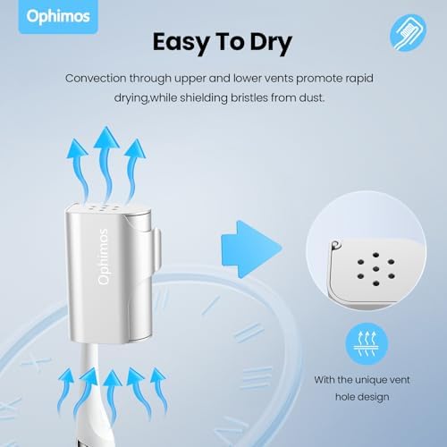 4 Count Aluminum Alloy Toothbrush Cover Caps for Family, Travel Toothbrush Covers Long-lasting Toothbrush Head Caps for Most Electric/Manual Brushes