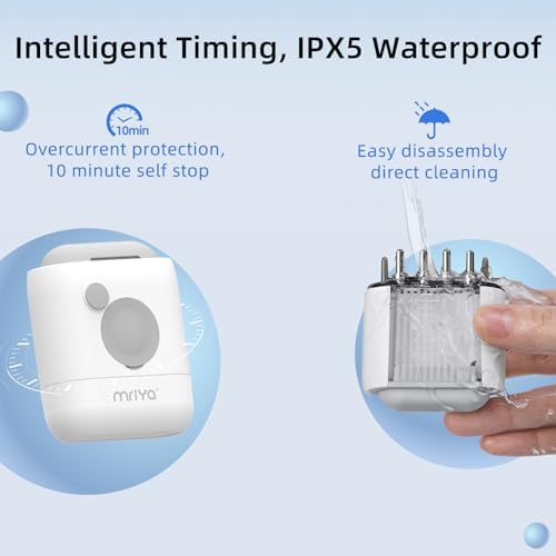 mriya Hair Oil Applicator for Scalp, Electric Scalp Oil Applicator with High Vibration, Hair Brush for Hair Fluid Essential Oil Serum, Use for Home & Travel