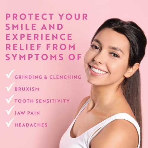 Protect The Crown Night Guard 2 Pack - Mouthguard for Teeth Grinding & Clenching, Professional Mouth Guard for Light and Heavy Grinding (Clear)