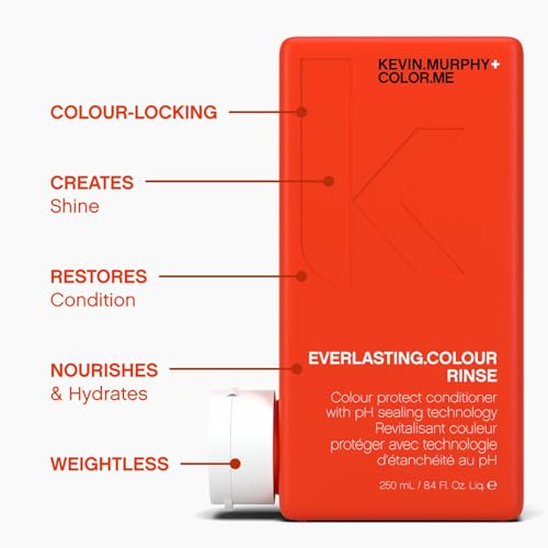 KEVIN.MURPHY EVERLASTING.COLOUR RINSE - Hair Colour Conditioner - Colour Protect Hair Care - pH Balanced Conditioner - Sulphate Free - 250 mL / 8.4 fl oz