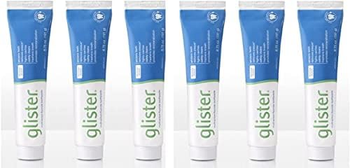 Glister Multi-Action Fluoride Toothpaste 6.75 Ounce. (6-Pack)