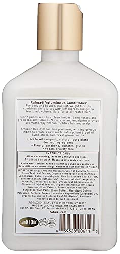 Rahua Voluminous Hair Conditioner, 9.3 Fl Oz, Natural, Plant Based Derived Ingredients, Lavender & Eucalyptus Scent, Moisturizing Hair Care for Volume, Weightless Formula for Silky Shiny Hair