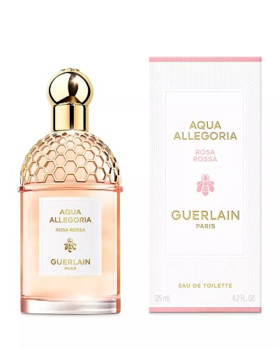 Guerlain Aqua Allegoria Rosa Rossa for Unisex Eau de Toilette Spray, 4.2 Ounce