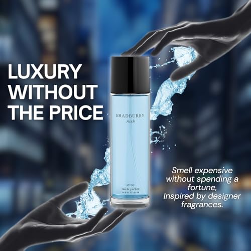 Perfume for Men –INSPIRED by A WORLD RENOWNED MEN’S PERFUME – Artemisia, Violet Leaf, Nutmeg, Vetiver – Fresh, Spicy, Elegant, Long-Lasting Eau De Parfum 100ml (3.4 fl oz)