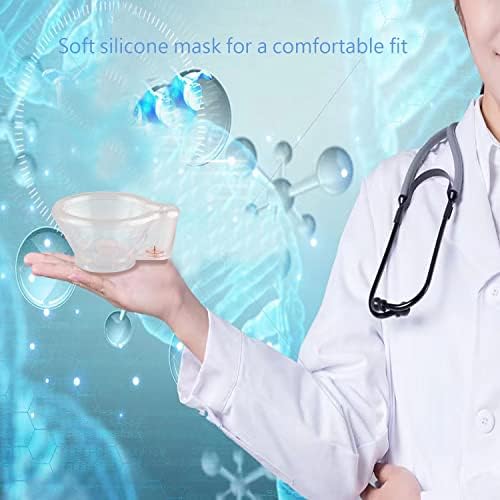 Soft Silicone Inhaler Spacers for Adults and Kids - Fun and Colorful Nessi OTC Spacer (Adult-Yellow)