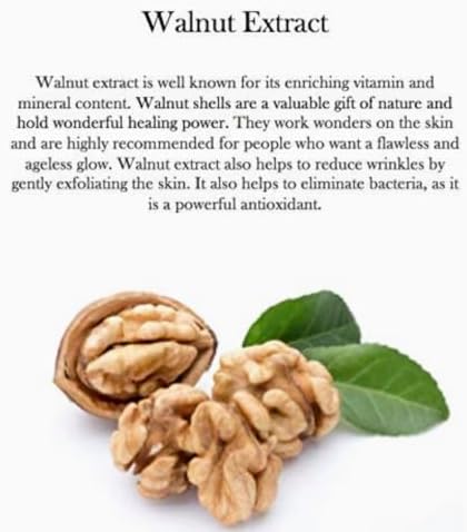 Konjac Sponge - Walnut Shell- Deep and Gentle Exfoliation - Remove blackheads - Premium Quality