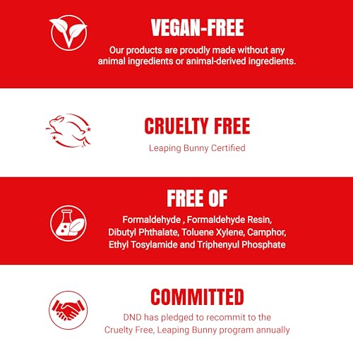 DND Diva Gel Polish Set, Soda Poppin Collection, UV/LED GelPolish and Air Dry Nail Lacquer, Matching Chip-Free Polish Duo, 0.5 Fl Oz Each