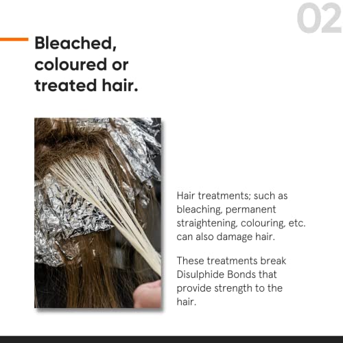 Minimalist Hair Serum for Strengthening & Repairing Damaged Hair | Patent Pending Formula | Maleic Bond Repair Complex 05% | With Amino Acids, Argan Oil & Squalane | For Women & Men | 1.7 Fl Oz/ 50 ml