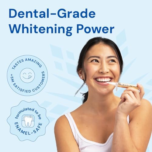 Snow Extra-Strength Teeth Whitening Serum - Oral Care Teeth Whitener Pen - Whitening Pen for Stain Removal & Whiter Teeth - Tooth Whitener with Potassium Nitrate and Hydroxyapatite - 2 Pack