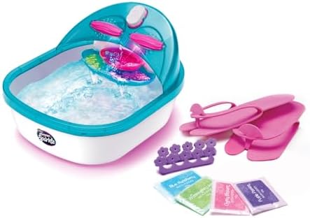 Shimmer ‘n Sparkle 6-in-1 Real Massaging Foot Spa for Kids