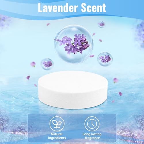 Shower Steamers-15 Pack Shower Bombs with Lavender Scent, Self-Care Presents for Women Who Have Everything, Relaxation Birthday Presents for Women, Valentines Day Presents for Her