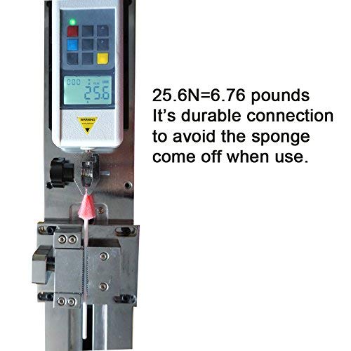 Disposable Oral Foam Swab with Mint Flavored, Individually Wrapped, Red, Box of 50 Counts