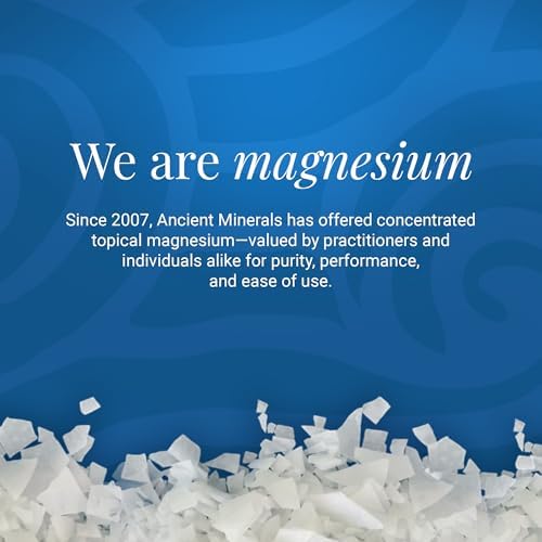 Ancient Minerals Magnesium Bath Flakes Forest Calm - Resealable Magnesium Bag of Zechstein Chloride Alternative to Epsom Bath Salt (1.65 lb)