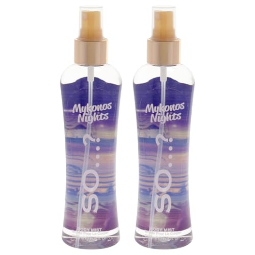 So...? Mykonos Nights Body Mist for Women - 6.9 oz Body Mist - Pack of 2
