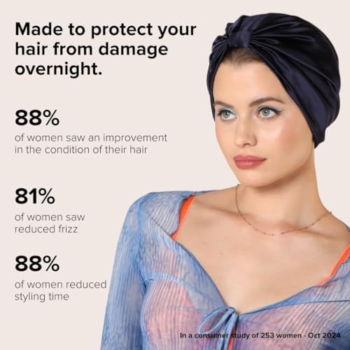 Silke Hair Wrap | Silk Bonnet for Sleeping | 100% Luxurious Silk Hair Wrap for Sleeping
