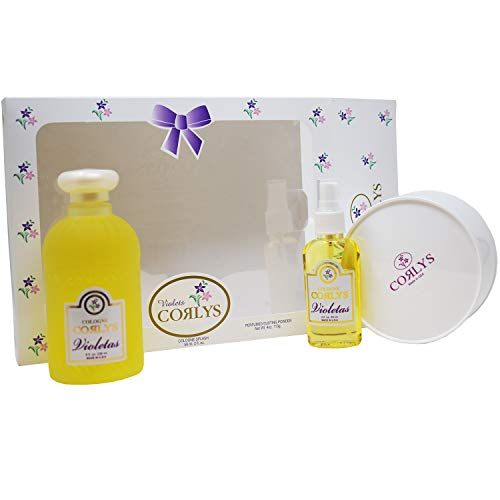 Corlys Violet Baby Cologne and Perfumed Dusting Powder