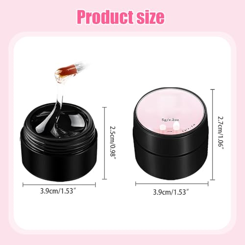 Nail Repair Protection Gel, 2025 New Broken Nail Repair Kit for Natural Kit, Upgrade Instant Cracked Nail Repair Gel Nail Repair Kit for Cracked Natural Nails Quick Fix (3.5 Fl Oz)