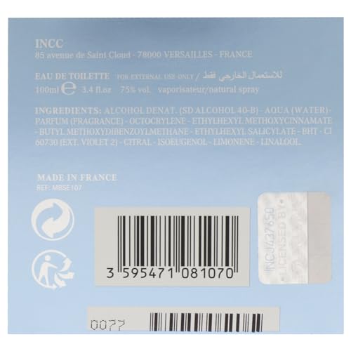 Mercedes-Benz Man Bright - Eau de Parfum for Men - Long Lasting Mens Cologne - Bergamot, Patchouli Cologne - Perfume for Men - 3.4 oz