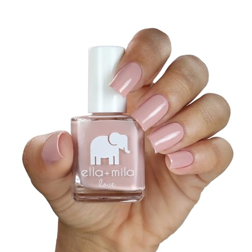 ella+mila Professional Nail Polish - Quick Dry Nail Polish - Long-Lasting & Chip Resistant Formula (Love Collection - Forever Mine - 0.45 fl oz)
