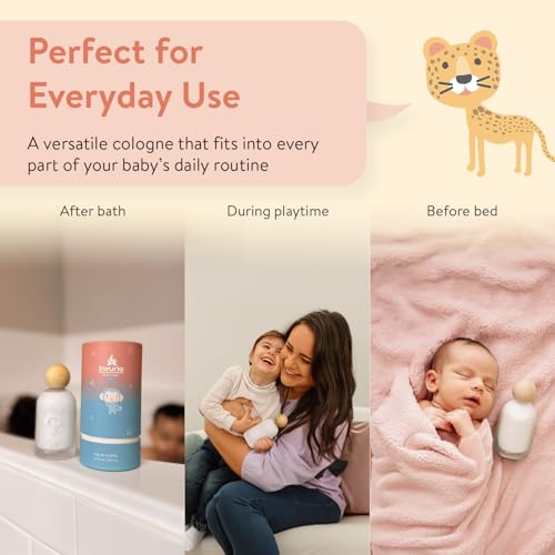 Afeto Baby Cologne | Alcohol-Free Cologne | For Boys & Girls | Baby Eau de Toilette | Newborn Perfume | 3.4 oz | 100 mL