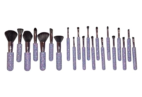 Glitz & Glam | Collection Brush Set Purple Pearl Mega Bling, 30 Pcs