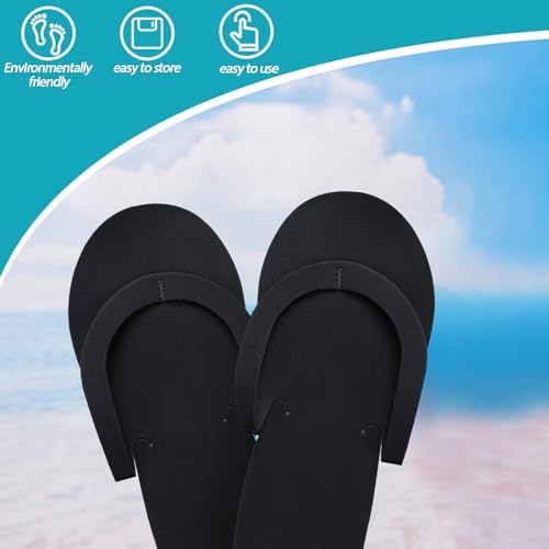 Mepase 90 Pairs Pedi Slippers Disposable Flip Flops Bulk Foam Spa Pedicure Slippers Sandals for Guests Women Men Foot Nail Salon Party Supplies Shower Hotel Favors