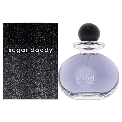 Michel Germain Sexual Sugar Daddy Eau de Toilette Spray, Top Notes of Grapefruit Zest, Cinnamon Bark, Fir Balsam, Sweet & Sexy Gift for Men