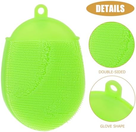 3pcs Spa Massage Exfoliating Glove Body Brush Bath Shower Glove Body Scrub Glove