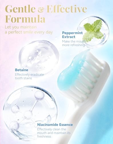 for Utogru Nicotinamide Whitening Toothpaste - 100% Pure Niacinamide, for Utogru Toothpaste, for Utogru Whitening Toothpastes with Probiotics, Repair Teeth, Fresh Breath Bright Tooth (2)