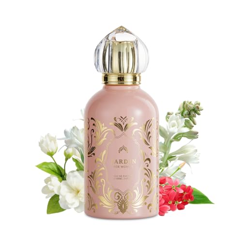 Perfume for Women,Eau de Parfum,Long Lasting Floral Fragrance with Notes of Jasmine,Tuberose,Rangoon creeper,Ideal for Girlfriend,Wife,Mom, 3.4 Fl oz