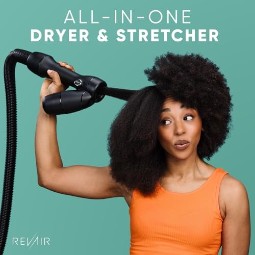 RevAir Reverse-Air Hair Dryer - Starter Pack - Includes Fan Favorite Products for Curly, Coily, and Dehydrated Hair I Amazon Exclusive Bundle