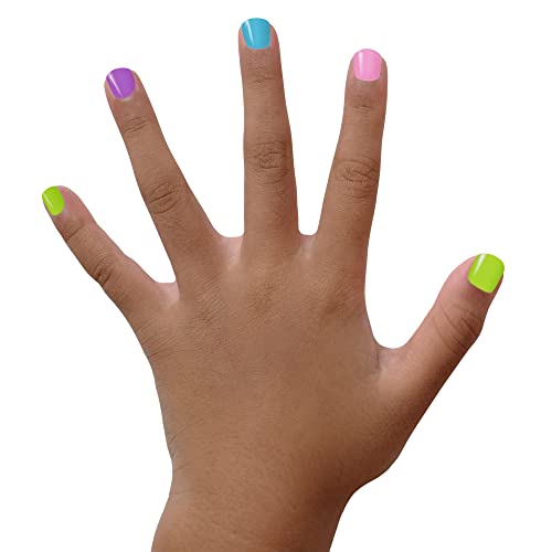 PIGGY PAINT 100% Non-toxic Girls Nail Polish - Safe, Chemical Free Low Odor for Kids, Funny Bunny