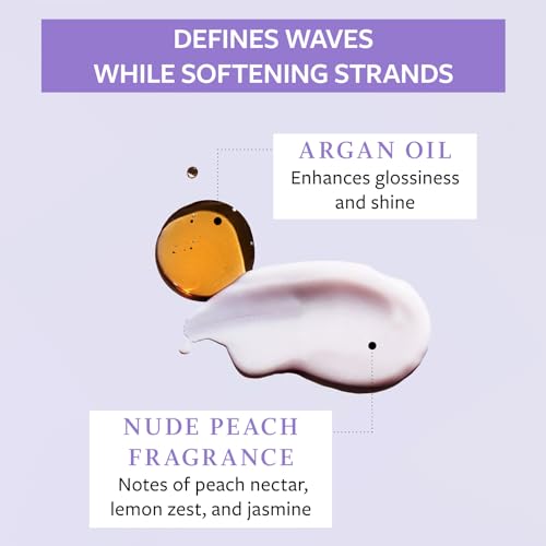 Function of Beauty Wavy Hair Conditioner, 22 oz - Formulated with Argan Oil to Enhance Glossiness & Natural Shine, Sulfate-Free, Customizable Haircare