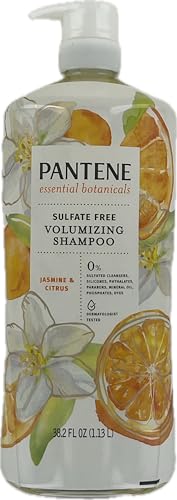 Pantene Essential Botanicals Jasmine & Citrus Shampoo, 38.2 Fluid Ounce