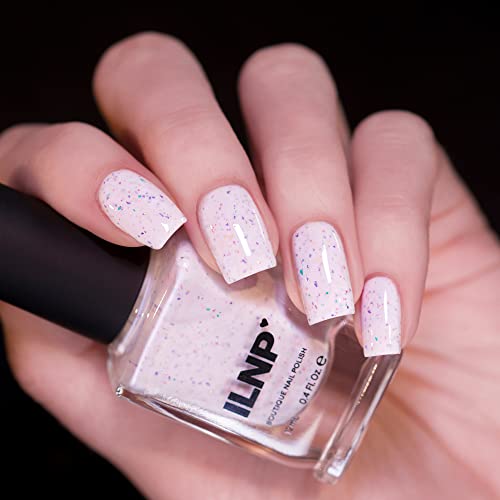 ILNP Sugar High - Creamy White Multi-Colored Speckled Nail Polish
