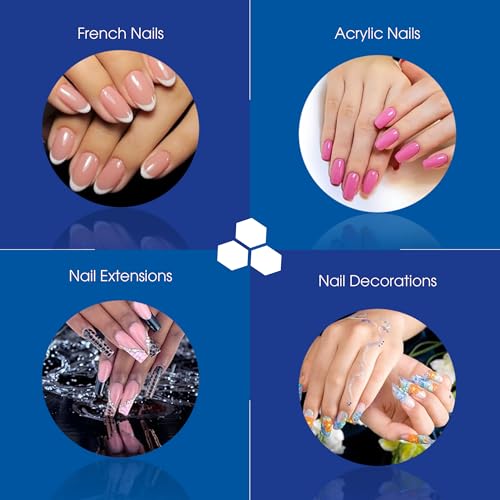 DeEnti Nomma Plus Professional Liquid Monomer, EMA Nail Liquid for Acrylic Powder, Non-Yellowing Monomer, 4oz Bottle, Professional Salon Quality Manicure and Pedicure Supplies