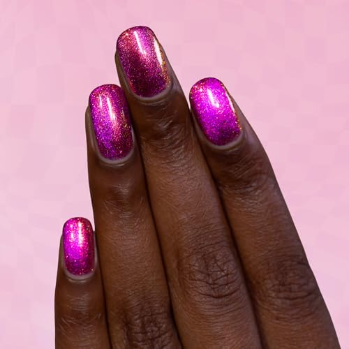 ILNP Misfit - Pink to Orange Magnetic Shimmer Nail Polish - Vegan, Cruelty Free, Non Toxic