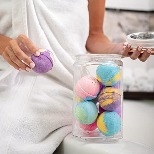 Sky Organics Bath Bomb Gift Set for Body to Soak, Nourish & Relax, 12 ct.