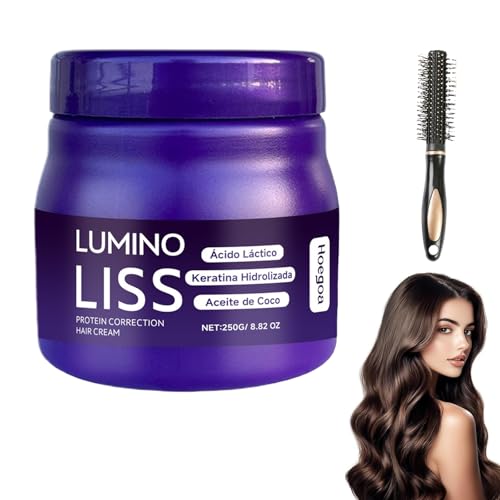 Luminoliss Sin Formol, Alisado Para Cabello Sin Formol Luminoliss, Keratina Para Alisar El Pelo, Liss Expert Stem Cells Frizz-Free, Restores Hair Natural Silkiness, for All Hair Types (1Pcs, 8.82oz)