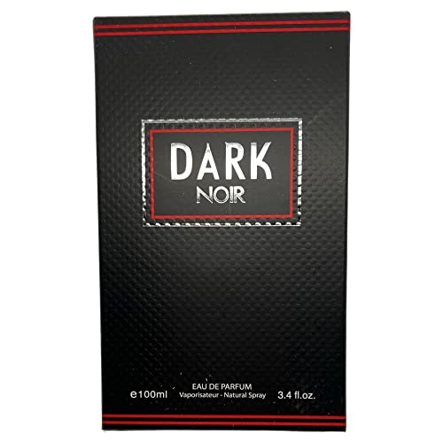 Dark Noir Eau De Parfum for Men by Secret Plus - 3.4 Fl Oz - Daytime Casual Wear - Ideal Gift!, (Pack of 1)