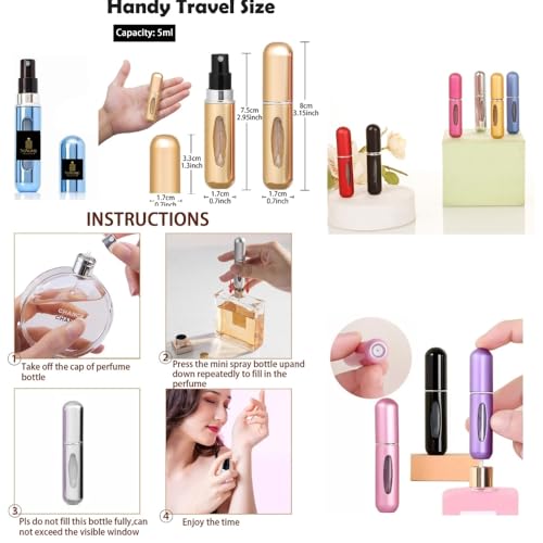 DESİGNER BRAND COLLECTİONS- 3 Pieces Set Bundle With polo blue cologne for men Eau de Toilette 4.2 OZ - 5ml Refillable Perfume Atomiser- Hanging Car Smells-Fragrance Gift Set for Men