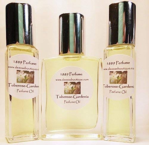 Tuberose-Gardenia Dry Oil Perfume Roll On Larger 1/2 oz Bottle - Refillable