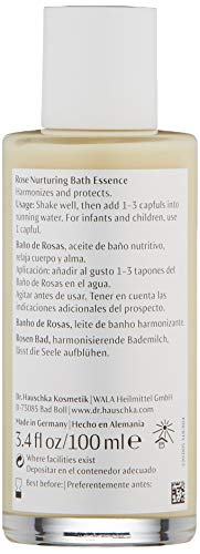 Dr. Hauschka Rose Nurturing Bath Essence, 3.4 Fl Oz