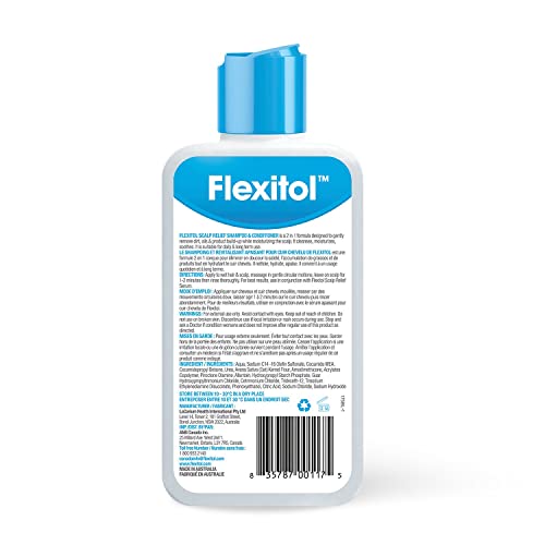 Flexitol Scalp Relief Tar-Free Shampoo & Conditioner for Dry, Itchy Scalp, 7.1 Ounces