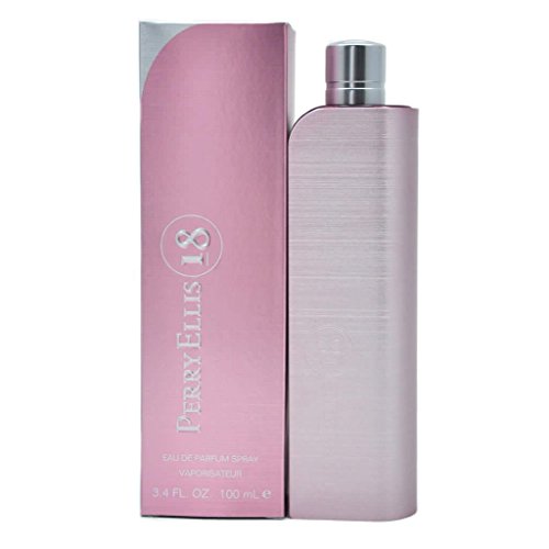 Perry Ellis 18 For Women for Women Eau De Parfume Spray, 3.4 Fl Oz